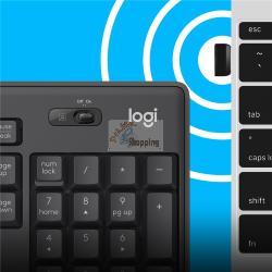 Logitech MK295 Silent Combo Tastiera e Mouse Wireless
