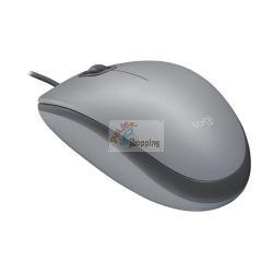 Logitech M110 Silent Mouse USB Grigio