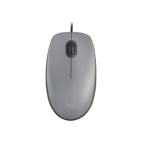 Logitech M110 Silent Mouse USB Grigio