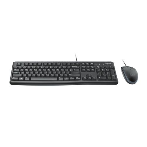 Logitech MK120 Kit Tastiera e Mouse con Cavo