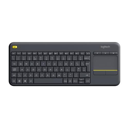 Logitech K400 Plus Tastiera Wireless con Touchpad