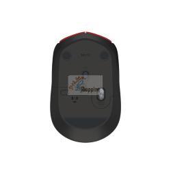 Logitech M171 Mouse Wireless Rosso Nero