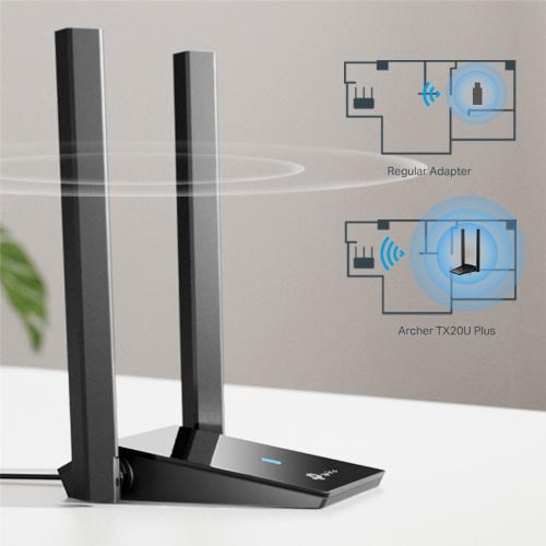 TP-Link Archer TX20U Plus Adattatore USB Wi-Fi 6 AX1800