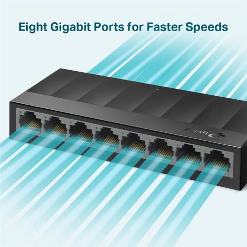 TP-Link LS1008G Switch Desktop Gigabit 8 Porte
