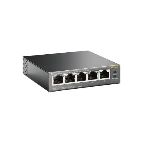 TP-Link TL-SG1005P Switch Gigabit 5 Porte con 4 PoE+