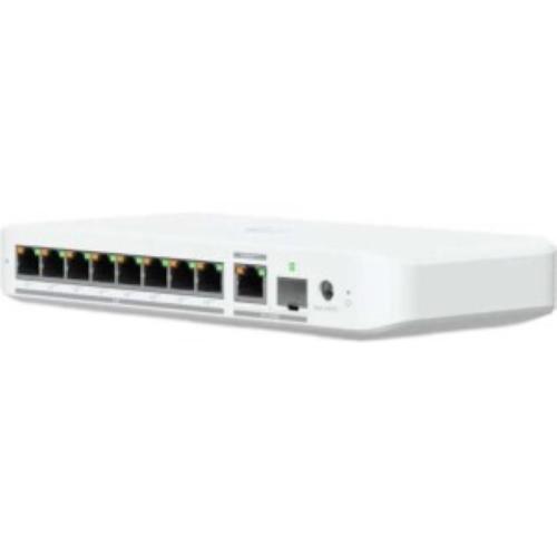Ubiquiti UniFi Flex 2.5G PoE USW-Flex-2.5G-8-PoE Switch 10 Porte