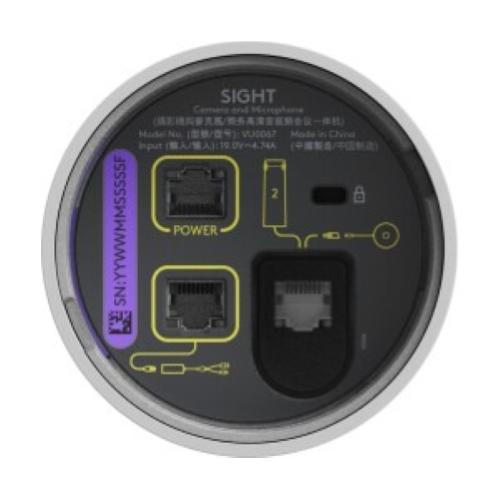 Logitech Sight 960-001503 Off-White Telecamera da Tavolo