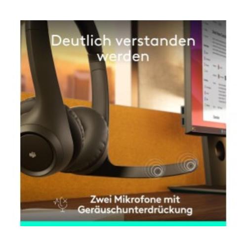 Logitech Zone 305 981-001458 Cuffie Bluetooth Teams