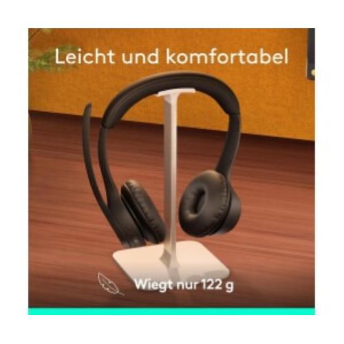 Logitech Zone 305 981-001458 Cuffie Bluetooth Teams