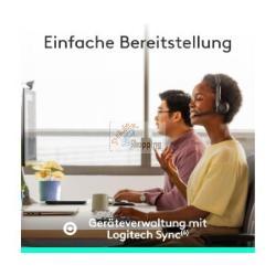 Logitech Zone 305 981-001458 Cuffie Bluetooth Teams