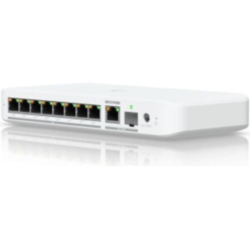 Ubiquiti UniFi Flex 2.5G PoE USW-Flex-2.5G-8-PoE Switch 10 Porte
