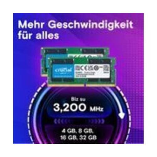 Crucial CT2K8G4SFRA32A SO-DIMM DDR4-3200 16GB Kit 2x8GB