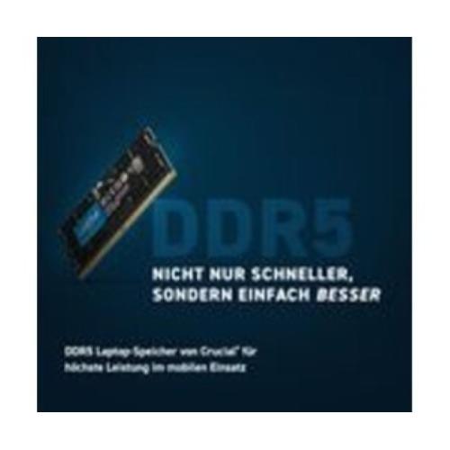 Crucial CT2K8G56C46S5 SO-DIMM DDR5-5600 16GB Kit 2x8GB