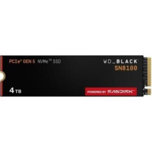 WD Black SN8100 WDS400T1X0M-00CMT0 SSD M.2 NVMe 4TB Gen 5