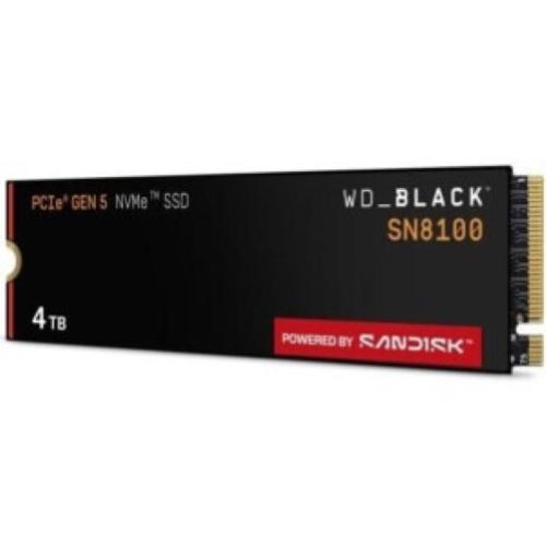 WD Black SN8100 WDS400T1X0M-00CMT0 SSD M.2 NVMe 4TB Gen 5