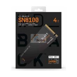 WD Black SN8100 WDS400T1X0M-00CMT0 SSD M.2 NVMe 4TB Gen 5
