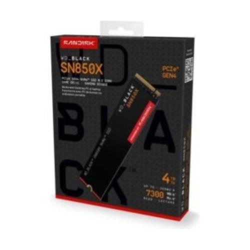 WD Black SN850X WDS400T2X0E-00BCA0 SSD M.2 NVMe 4TB