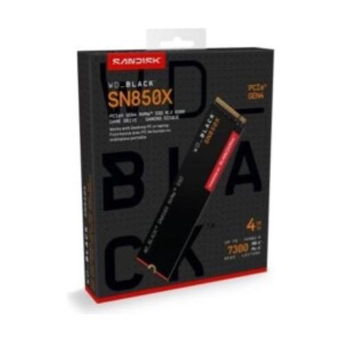 WD Black SN850X WDS400T2X0E-00BCA0 SSD M.2 NVMe 4TB