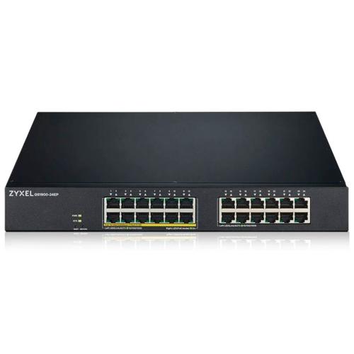 ZYXEL GS1900-24EP 24-PORT SWITCH, 12 POE+ PORTS MOD. GS1900-24EP-EU0101F EAN 4718937609468