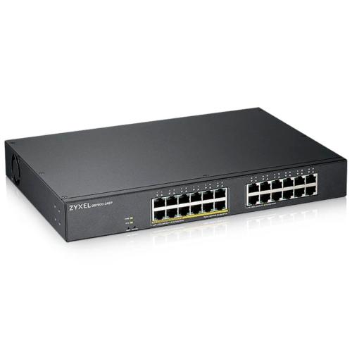 ZYXEL GS1900-24EP 24-PORT SWITCH, 12 POE+ PORTS MOD. GS1900-24EP-EU0101F EAN 4718937609468