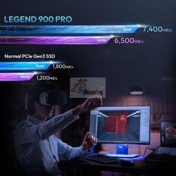 ADATA SSD LEGEND 900 PRO 1TB M.2 PCIE GEN.4X4 R/W 7400/6000 MOD. SLEG-900P-1TCS EAN 4711658150691