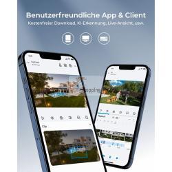 REOLINK LUMUS SERIES E430 4MP WIFI TELECAMERA ERSTENI MOD. WCLMC2KP01 EAN 6975253983773