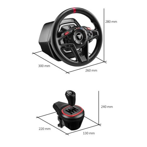 THRUSTMASTER T128X LENKRAD SHIFTER PACK FF WHEEL (XBOX/PC) MOD. 457276 EAN 3362934403690