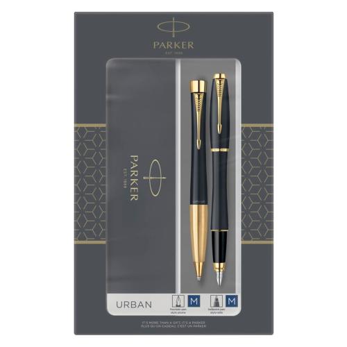 PARKER URBAN MUTED NERO G.C. DUOSET CON SCATOLA REGALO MOD. 2093381 EAN 3026980933814