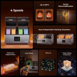 CREALITY SPACE PI X4 FILAMENT DRYER MOD. 4005010100 EAN 6977905741236