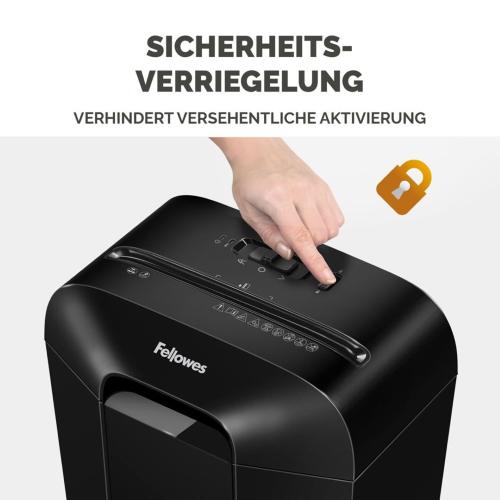 FELLOWES POWERSHRED LX 25 NERO MOD. 4170501 EAN 0043859769018