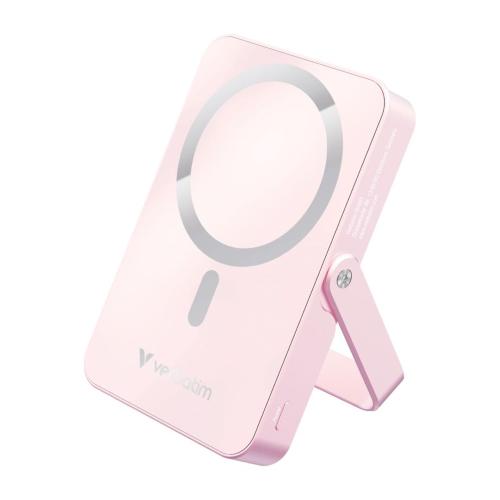 VERBATIM POWER BANK CON SUPPORTO MAG.WIRELESS 10000MA PINK 32267 MOD. 32267 EAN 0023942322672