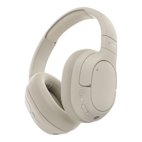 BELKIN SOUNDFORM ISOLATE CUFFIE SENZA FILI, SABBIA AUD008HQSA MOD. AUD008HQSA EAN 0745883901395