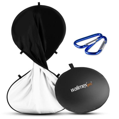 WALIMEX PRO FONDALE PIEGHEVOLE 150X200CM NERO/BIANCO PE MOD. 1023073 EAN 4056929230734