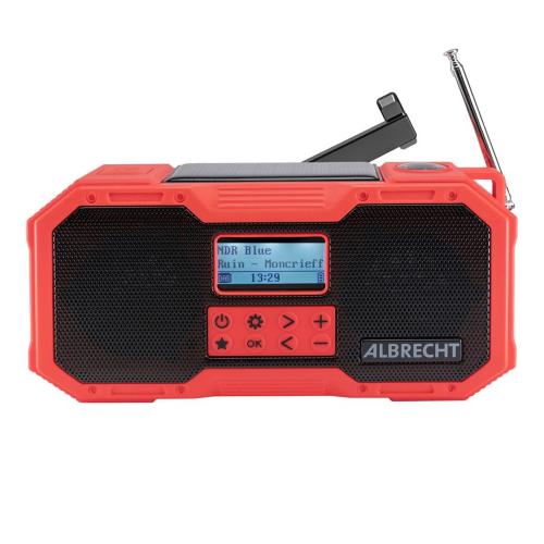 ALBRECHT DR 112 DAB+ OUTDOOR- CRANK RADIO MOD. 27911 EAN 4032661279118