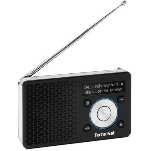 TECHNISAT DIGITRADIO 1 A NERO/ARGENTO MOD. 0100/4997 EAN 4019588497108