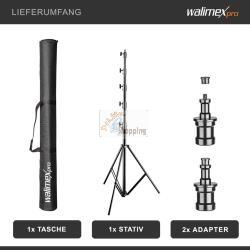 WALIMEX PRO JUMBO AIR 600CM LAMPENSTATIV MOD. 1017362 EAN 4250234573627