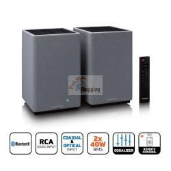 LENCO SPB-240BKGY COPPIA GRIGIO/NERO MOD. SPB-240BKGY EAN 8711902091288