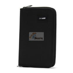 PACSAFE RFIDSAFE COMPACT TRAVEL ORGANIZER JET BLACK MOD. 11020130 EAN 0688334008529