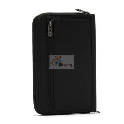 PACSAFE RFIDSAFE COMPACT TRAVEL ORGANIZER JET BLACK MOD. 11020130 EAN 0688334008529
