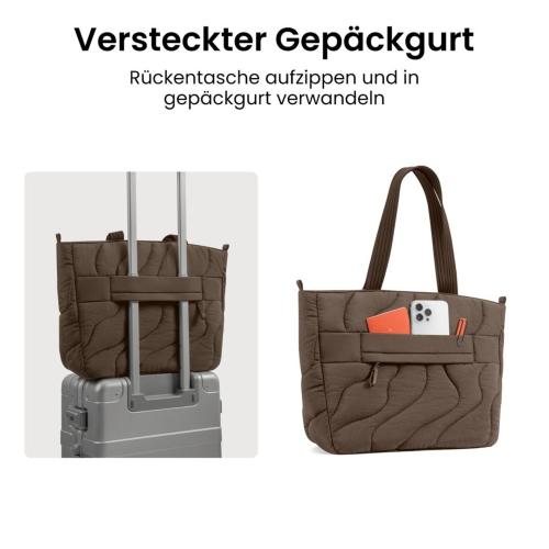 TOMTOC TERRA-T38 LAPTOP TOTE BAG 16 INCH EARTHSHADE MOD. T38M1Y1 EAN 6970412222854