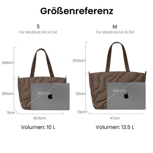 TOMTOC TERRA-T38 LAPTOP TOTE BAG 16 INCH EARTHSHADE MOD. T38M1Y1 EAN 6970412222854