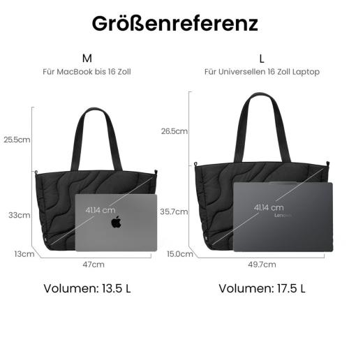 TOMTOC TERRA-T38 LAPTOP TOTE BAG 16 INCH LAVASCAPE MOD. T38M1D1 EAN 6970412222847