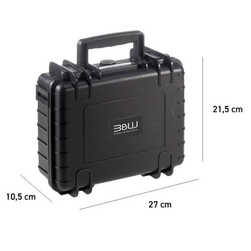 B&W ACTION.CASE PP.41 NERO PER DJI OSMO ACTION 6 MOD. PP.41.B.ACTION6 EAN 4031541769152