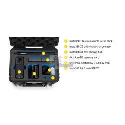 B&W ACTION.CASE PP.41 NERO PER INSTA360 X4 X5 MOD. PP.41.B.INSTAX5 EAN 4031541766342