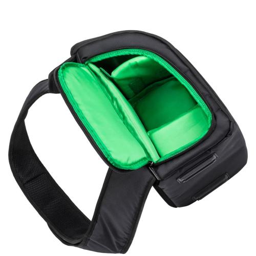 RIVACASE 7470 GREEN MANTIS BORSA A TRACOLLA DSLR NERO MOD. 6901800000000 EAN 6901801074709