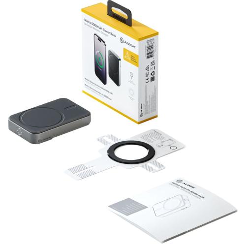 ALOGIC MATRIX UNIVERSAL MAGNETIC MAGSAFE POWERBANK 5000MAH NERO MOD. MSPB5K EAN 9350784026637