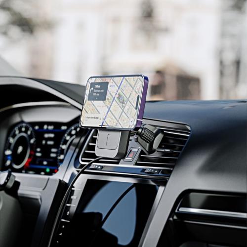 ALOGIC MATRIX+ MAGNETIC WIRELESS CAR POWERBANK AIR VENT MOUNT MOD. MSPBCM EAN 9350784027740