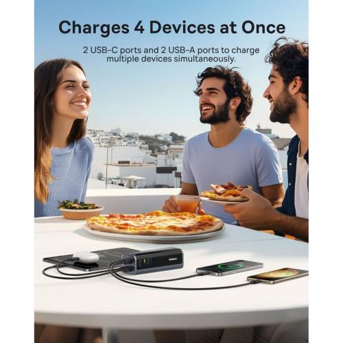 BASEUS ENERGEEK GP12 POWER BANK 20800MAH 145W GRIGIO MOD. P10082109813-00 EAN 6932172687571