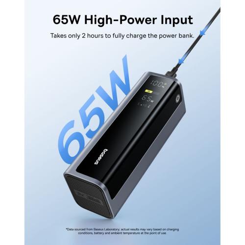 BASEUS ENERGEEK GP12 POWER BANK 20800MAH 145W GRIGIO MOD. P10082109813-00 EAN 6932172687571