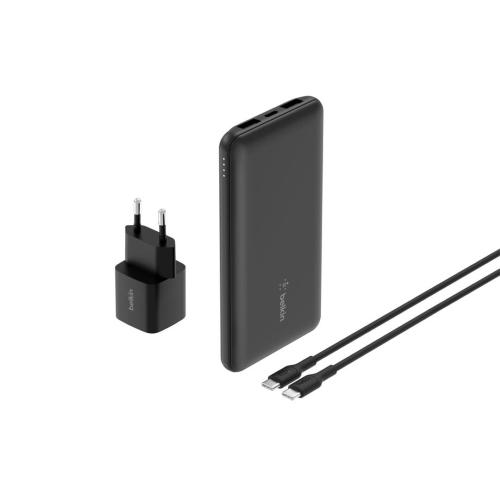 BELKIN BOOSTCHARGE POWER-SET 25W 10.000MAH PB, CARICAB. BU041KQBK MOD. BU041KQBK EAN 0745883920891